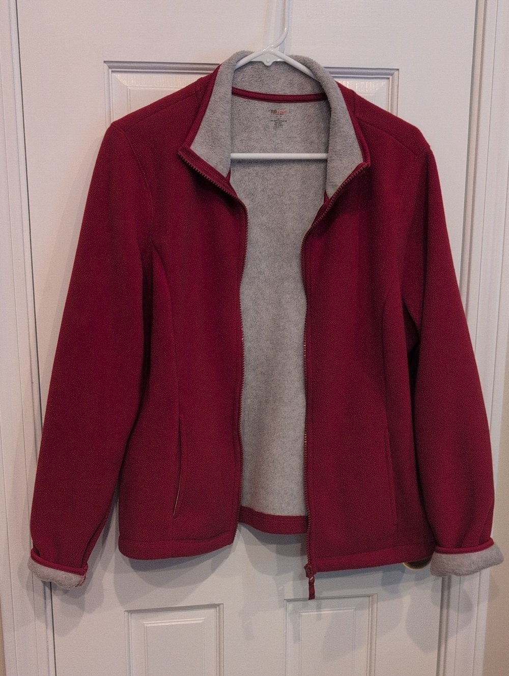 SjB Active 💯 Polyester Red Women’s Zip Up Jacket